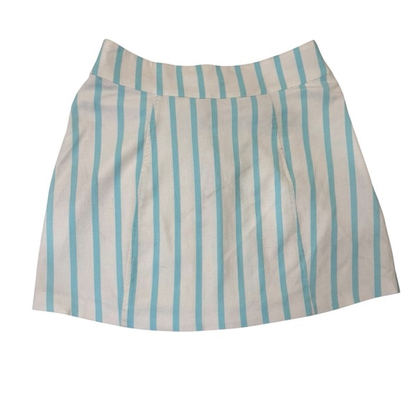 For Love & Lemons Striped Mini Skirt NWT Size L - Picture 2 of 6